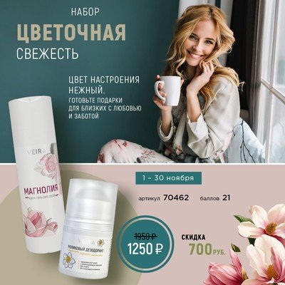 Набор «Цветочная свежесть»